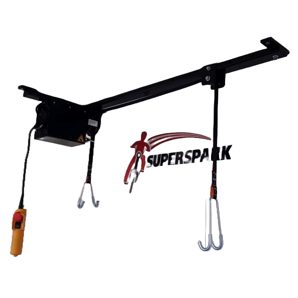 Superspark Fahrradhebebühne EF bis 100kg - Schwarz
