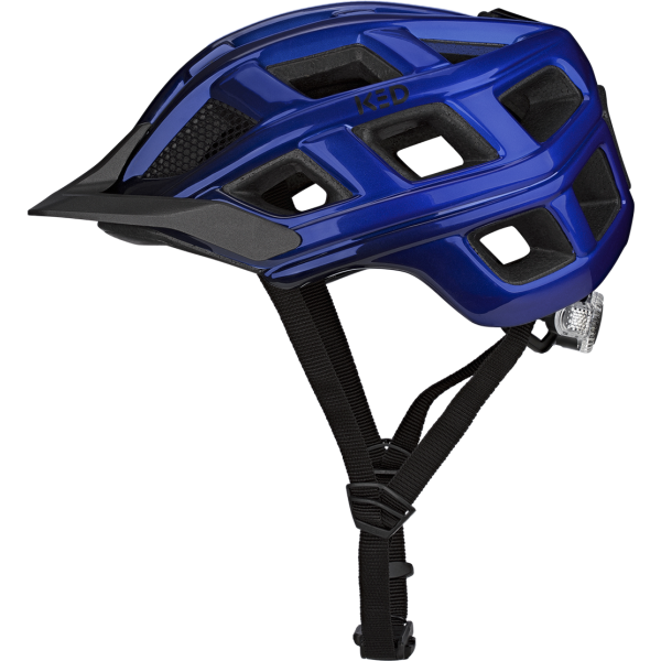 Ked fietshelm crom, l (57-62 cm) - blue black glossy