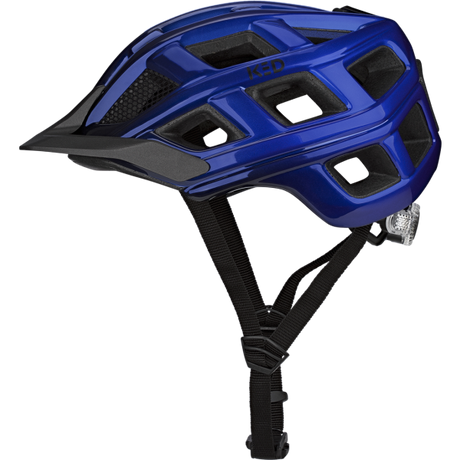 Ked fietshelm crom, l (57-62 cm) - blue black glossy