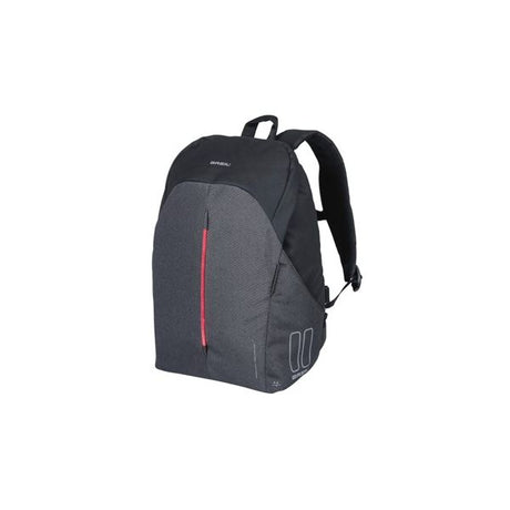 Basilikum B -Safe Pendler Nordlich - kompaktes Fahrrad -Rucksack für Elektrofahrrad - 13L - Schwarz