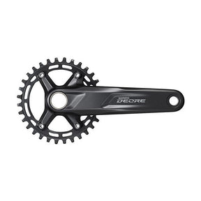 Shimano Kurbelgarnitur Deore FC-M5100-1 10 11-Gang – 30 Zähne – 170 mm – Schwarz