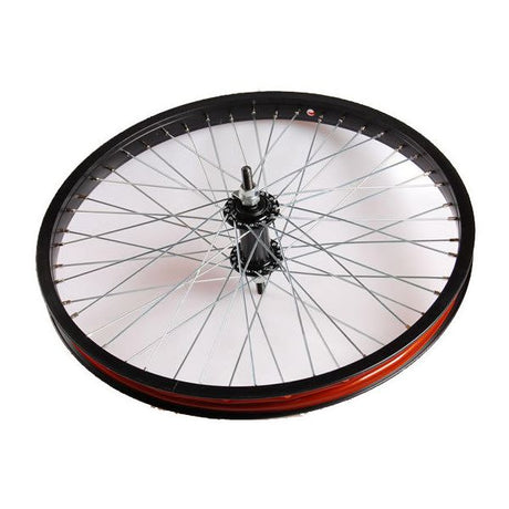 Vorderrad 20 x 1,75 Freestyle Aluminium 48 Spaaks - Schwarz