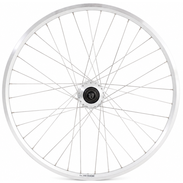 Shimano achterwiel 28 inch, zac2000 met nexus 7 rollerbrake - rvs spaken - zilver