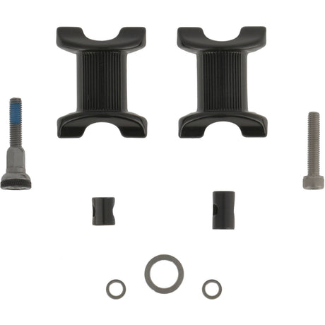 Verschiedene Isaac - Meson Sattelstützen-Schienenklemmen-Sets für meine Modelle 2012 und 2013