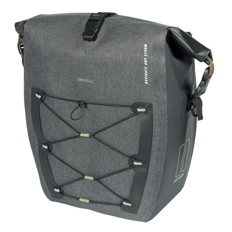 Basil Tasche Navigator Storm Single Medium Grey 12-15l