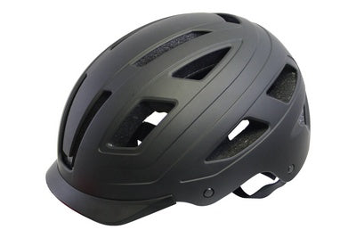 QT Cycle Tech Helm Urban Style Matt Schwarz Größe M 55-58 cm 2810384