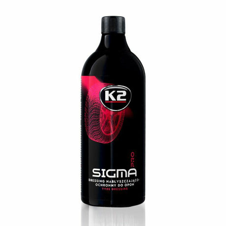 K2 Autoreifen schwarz Sigma Pro Gel zum Polieren und Pflegen von Reifen