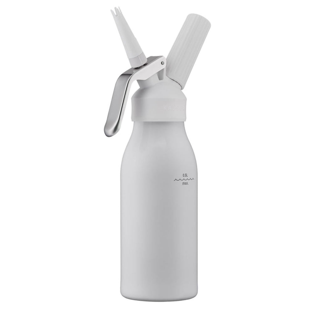 Schlagsahnesprüher im Kayser-Stil, 0,5 l, Aluminium