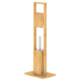 EiSl Eisl Toilettenset Toiletolen Toilettenbürstenhalter 30x21x82 cm Bambus
