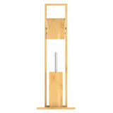 EiSl Eisl Toilettenset Toiletolen Toilettenbürstenhalter 30x21x82 cm Bambus