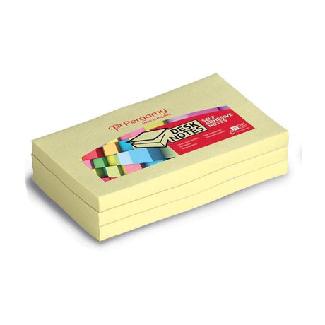 Q-Connect Quick Notes, ft 76 x 127 mm, 100 Blatt, 12er Pack, gelb