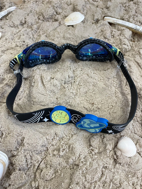 Bling2o Schwimmbrille Kinder - Sonnensystem - Taucherbrille - Antibeschlag - UV-Schutz - Mehrfarbig
