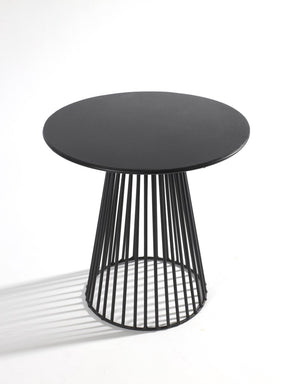 Serax - antonino sciortino metal sculptures - bijzettafel l - zwart - 50 ø
