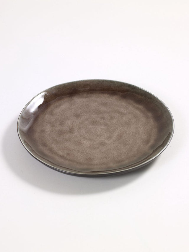 Pure by Pascale Naessens Serax Speiseteller – klein – ø20,5 cm – 4 Stück – braun