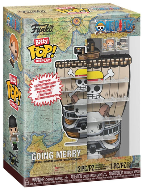 Funko one piece going merry (bitty pop! display) unisex pop! - neutraal - standard