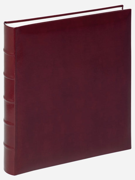 Walther fa-373-b classic - klassisches Album - Format 30 x 37 cm - 80 weiße Seiten - weinrot