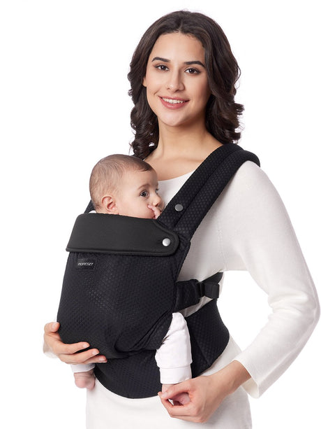 Momcozy purehug - baby en peuter draagzak – ergonomisch - verstelbaar - 3kg tot 20kg - mesh design