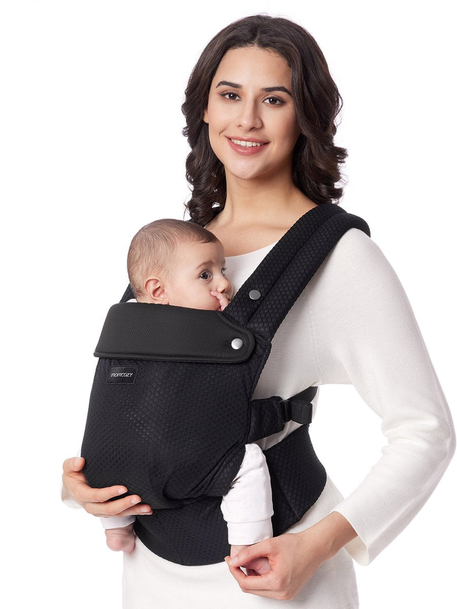 Momcozy purehug - baby en peuter draagzak – ergonomisch - verstelbaar - 3kg tot 20kg - mesh design