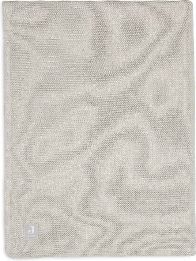 Jollein baby deken wieg 75x100cm basic knit - nougat fleece