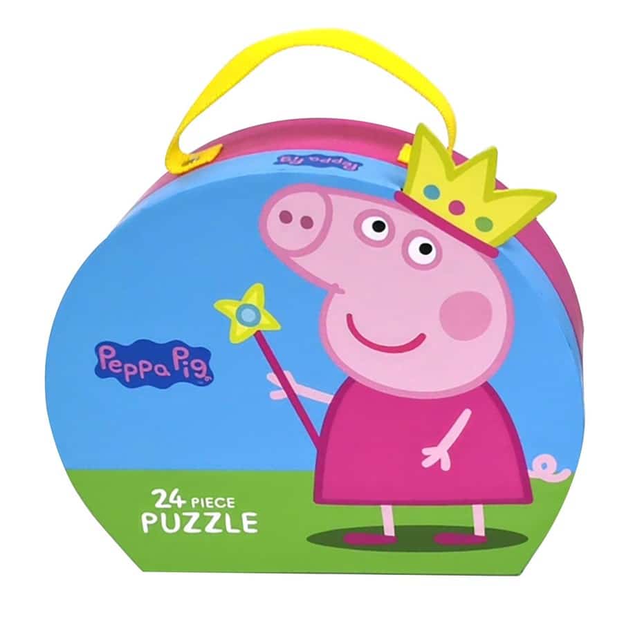 Barbo Toys Peppa Pig – Bodenpuzzle im Koffer – 24 Teile