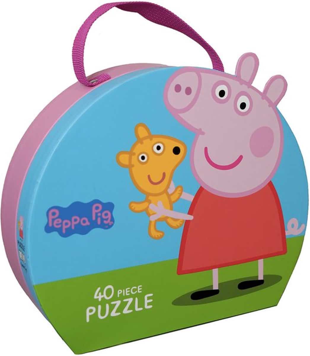 Barbo Toys Peppa Pig – Bodenpuzzle im Koffer 40 Teile