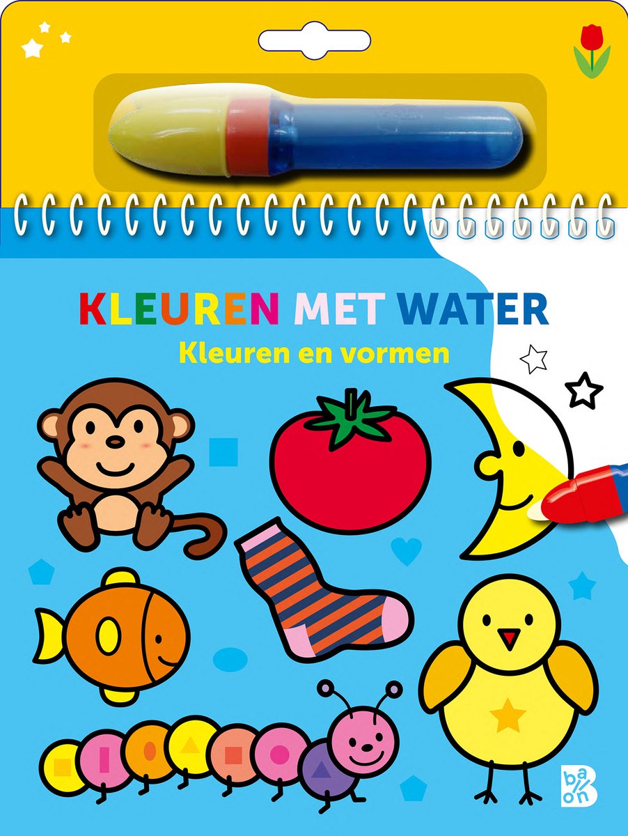 Standard-Verlagskolorierung mit Wasser – Farben und Formen