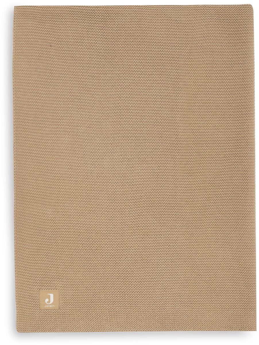 Jollein baby deken wieg 75x100cm basic knit hazel