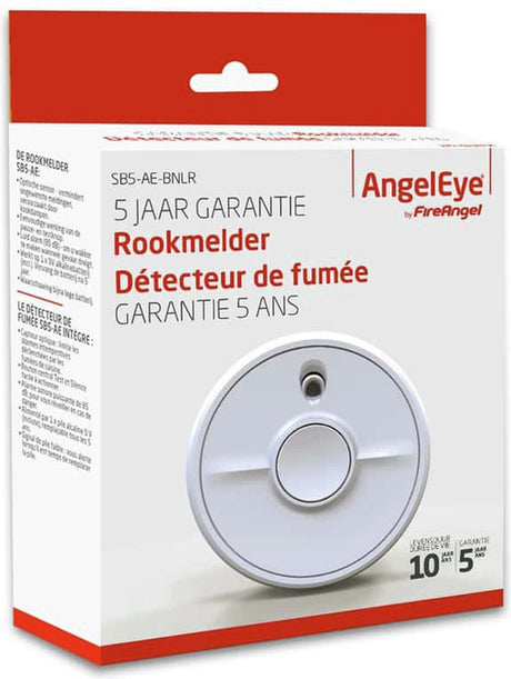 Angeleye optischer Rauchmelder SB5-AE-BNLR – 5-Jahres-Batterie