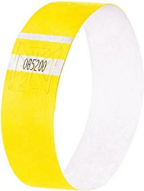 Sigel Eventarmbänder superweich 255x25mm neongelb 520 Stück