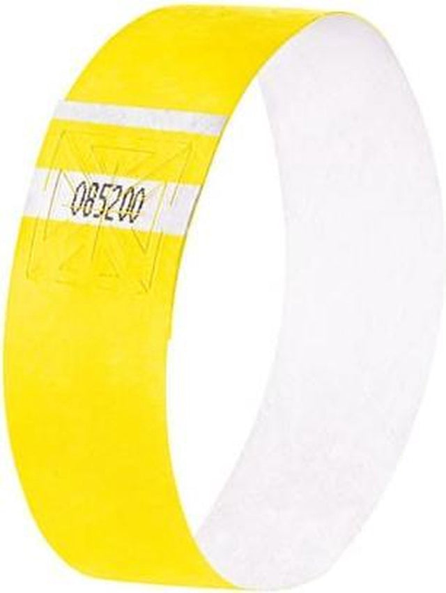 Sigel Eventarmbänder superweich 255x25mm neongelb 520 Stück