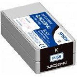 Epson SJIC22P schwarze Tintenpatrone