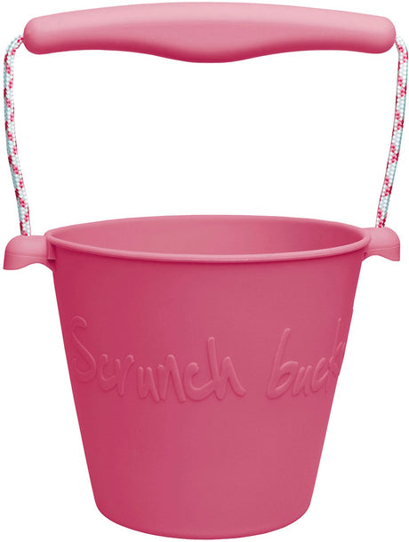 Scrunch-Spielzeugeimer – rot – faltbar – recycelbar