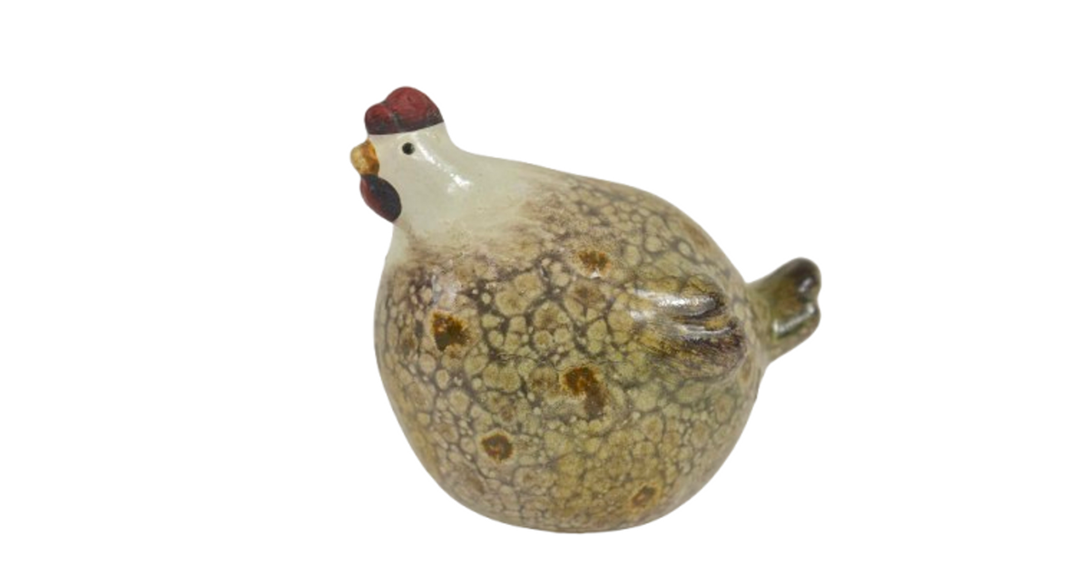 Hen 10x6,5x8,5cm ceramic