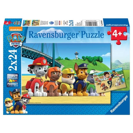 Ravensburger Paw Patrol Mutige Hunde Puzzle 2x24 Teile