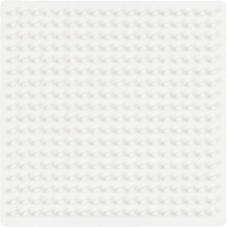 Creativ Company Nabbi Biobeads Grundplatte, quadratisch, Größe 9,5x9,5 cm, mittel, 1 Stück