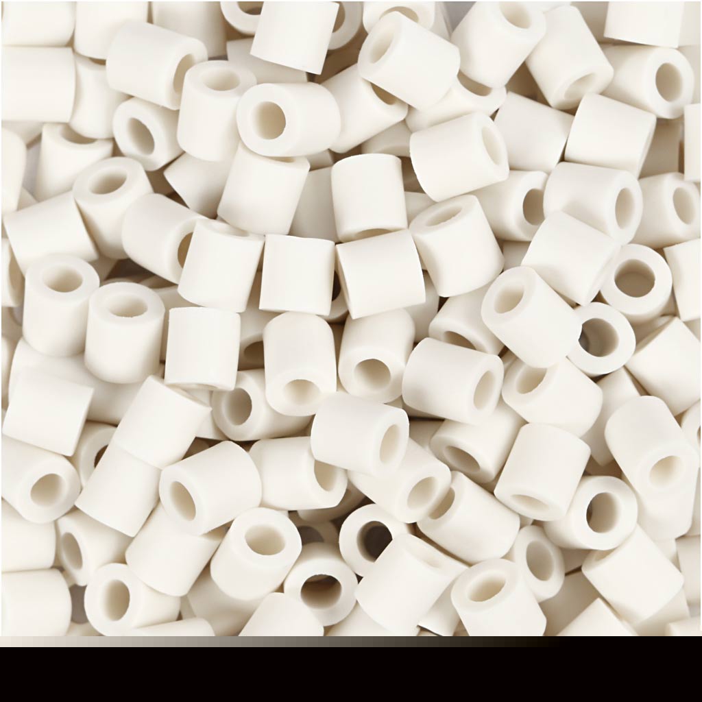 Creativ Company Nabbi Biobeads 5x5mm weiß - 1000 Stk.