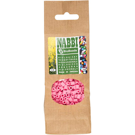 Creativ Company Nabbi Biobeads 5x5mm rosa - 1000Stk.