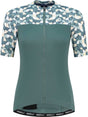 Rogelli essential graphic fietsshirt - korte mouwen - dames - mint - maat m