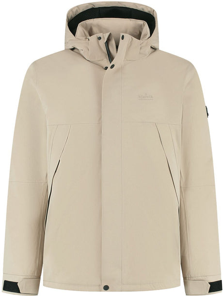 Kjelvik deen heren outdoorjas - zand 3xl