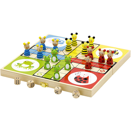 Neues klassisches Spielzeug https: www.cchobby.nl viga-ludo-dieren-bordspel-eng-fr-1-set