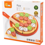 Viga Spielpizza aus Holz, Größe 23x3,5 cm, 1 Stück