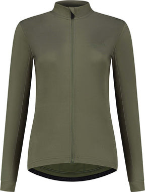 Rogelli core fietsshirt lange mouwen - wielershirt dames - green - maat xl