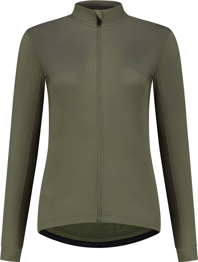 Rogelli core fietsshirt lange mouwen - wielershirt dames - green - maat xl