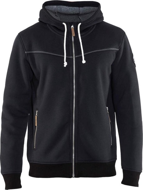 Blåkläder 4933-2514 Kapuzenpullover mit warmem Futter, Schwarz, Größe M