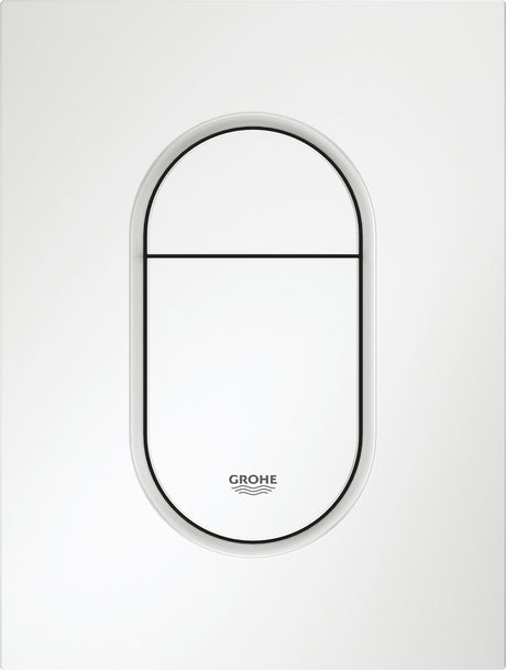 Grohe arena cosmopolitan s bedieningsplaat - 2-knops - wit