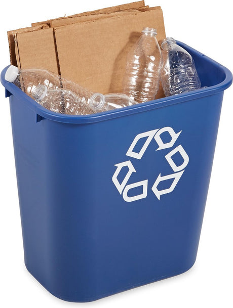 Rubbermaid Abfallbehälter fg295673 26,6 l blau