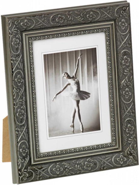 Walther barock - wooden frame - photo size 20x30 cm - gray