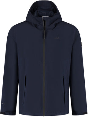 Kjelvik outdoorjas kiron donkerblauw