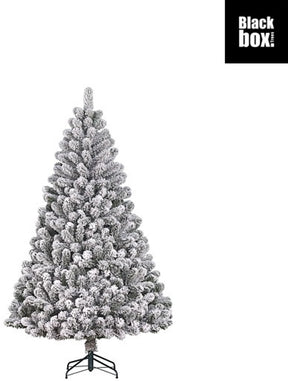 Black box charlton x-mas tree green frosted tips 525 - h185xd115cm