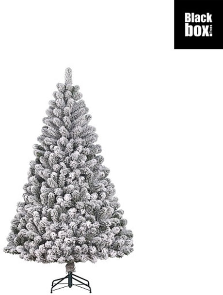 Black box charlton x-mas tree green frosted tips 525 - h185xd115cm